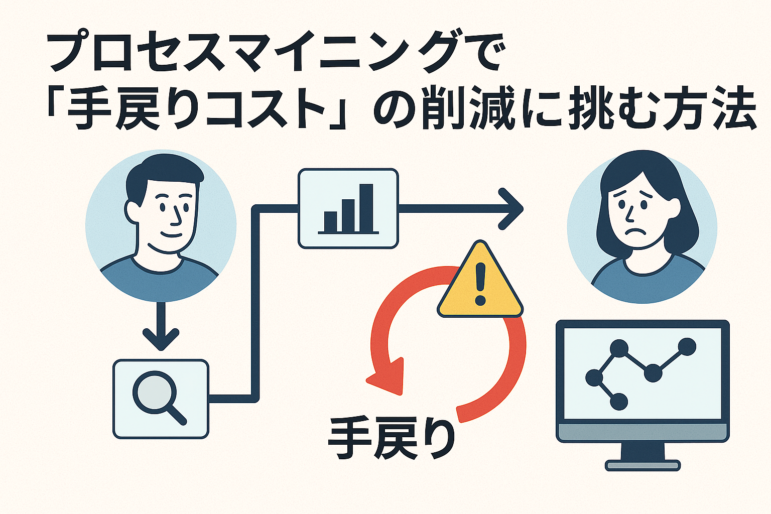 プロセスマイニングで「手戻りコスト」の削減に挑む方法 - プロセスマイニング「Celonis」のご提案|フレア・テクノロジー株式会社